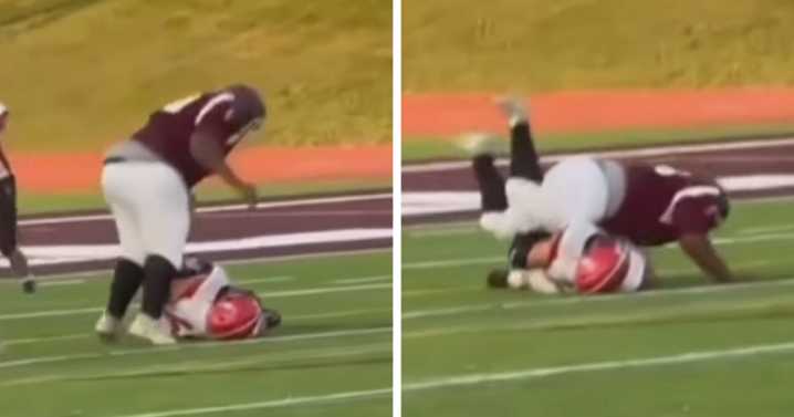 Teen Footballer’s Spine Fractured After Devastating Body Splash Caught On Video