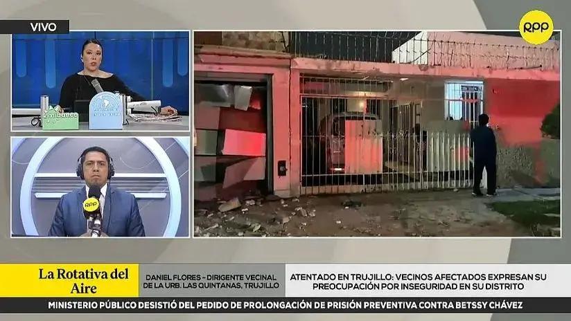 Atentado en Trujillo: vecinos afectados expresan su preocupación por la inseguridad en la ciudad