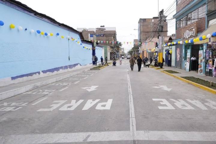 Breña: municipalidad distrital inaugura el remodelado jirón Carhuaz