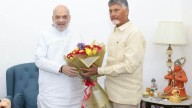 Andhra Pradesh CM Naidu, TDP MPs meet Amit Shah in Delhi