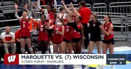 Wisconsin sweeps Marquette in straight sets