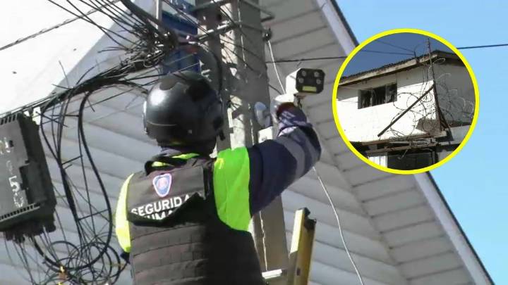 Retiran "narco-cámaras" en La Pintana: Eran usadas por bandas delictuales para controlar el territorio de la venta de drogas