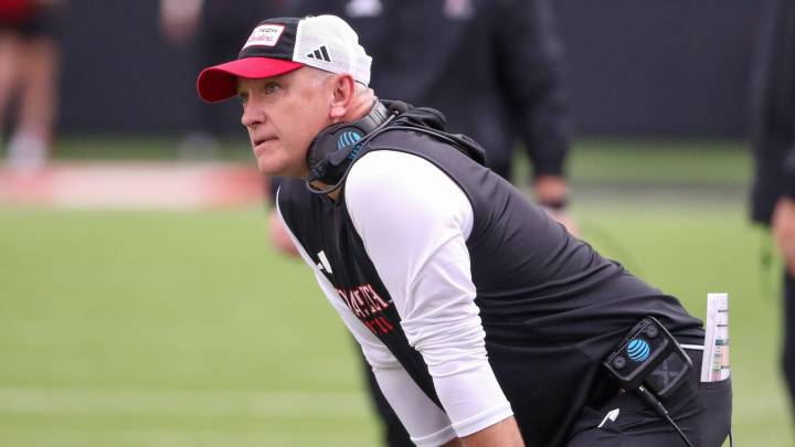 Texas Tech football coach Joey McGuire after win over Oregon State