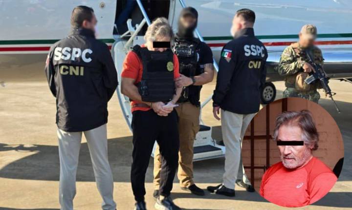 Hernán Bermúdez líder de la barredora es entregado a México