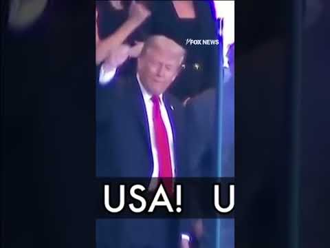 Crowd chants USA as Trump attends 9/11 Yankees game