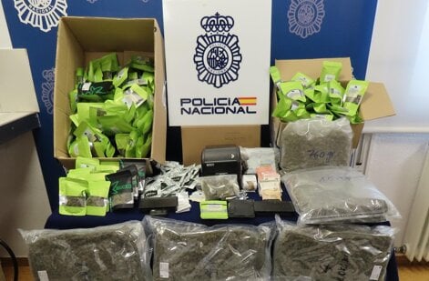 Detenido un hombre en Teruel que presuntamente vendía droga a menores