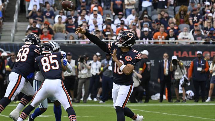 Bears’ Ben Johnson finally gets in his bag with epic Caleb Williams flea