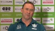 NRL 2025: Ricky Stuart press conference after Raiders loss to Dolphins, video