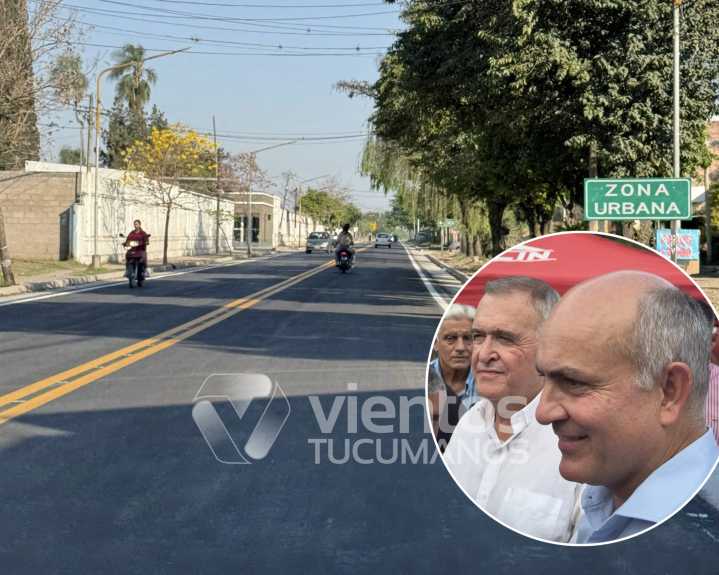 Molinuevo y Jaldo finalmente inauguran la 329 en Concepción