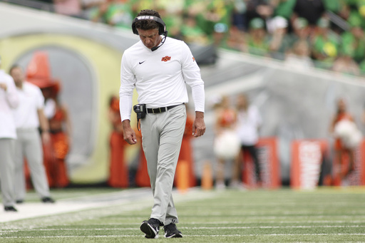 Oklahoma State fires football coach Mike Gundy after 20