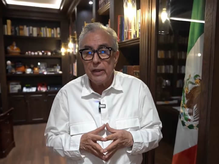 Rubén Rocha Moya anuncia cancelación de festejos por el Grito de Independencia en Culiacán
