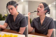 Woman with Fruit Phobia Eats Pineapple in Viral TikTok (Exclusive)
