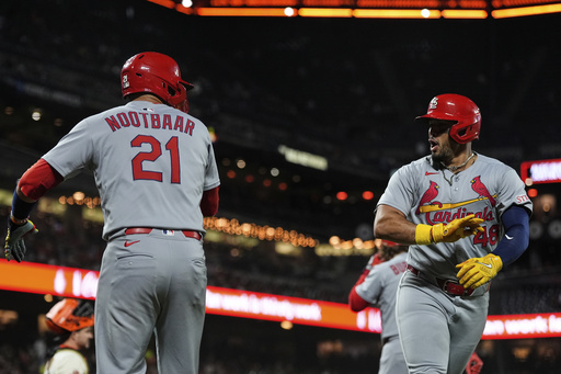 Herrera batea jonrón de dos carreras en la 5ta y Cardenales derrotan 6