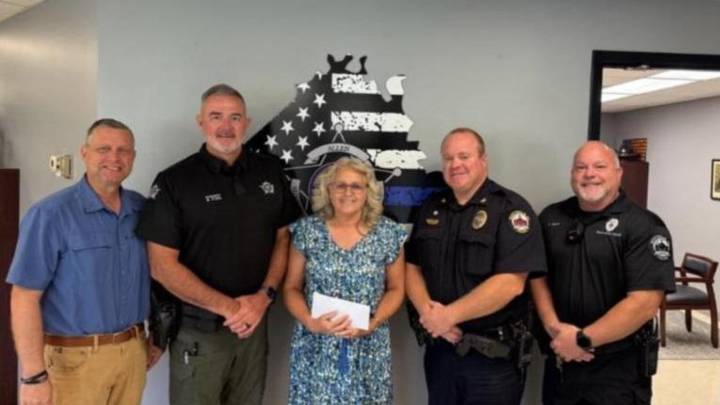 Allen County, Scottsville law enforcement agencies receive $100,000 donation