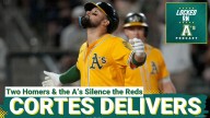 Cortes Delivers: Two Homers & the A’s Silence the Reds