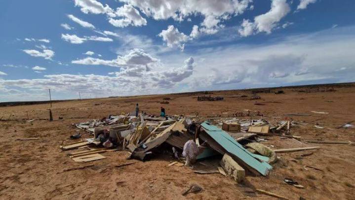 Tornado destroys homes near Montezuma Creek in San Juan County