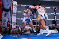 Derrota “Zurdita” Salazar a “Nena” Benítez en coestelar de Round Zero