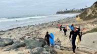 Emiten advertencia de peligro de playa para la costa de San Diego