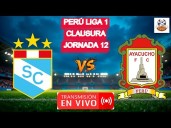 Liga 1 MAX EN VIVO, Sporting Cristal vs. Ayacucho FC en directo vía L1 Play y DIRECTV