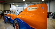 The Mormon Meteor III, Utah’s iconic land speed racer, finds its new home at the Museum of Utah