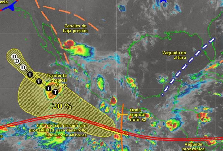 Clima en Guadalajara hoy: 15 de septiembre con lluvias y cielo nublado