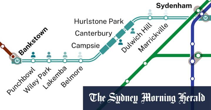 M1 metro line extension to Bankstown: More commuters expected to flock to metro stations from Marrickville to Bankstown