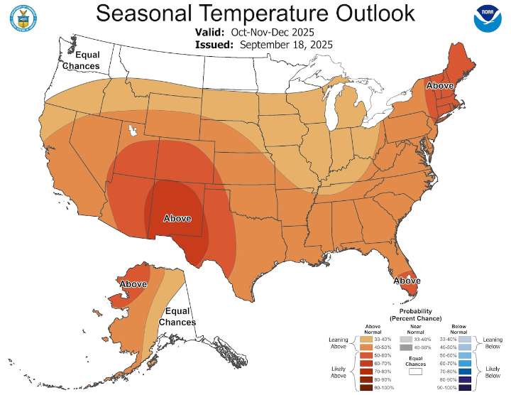 N.Y. fall forecast released: What New Yorkers should know about the months ahead