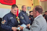 La Policía celebró el 80° aniversario de su Cuerpo de Bomberos