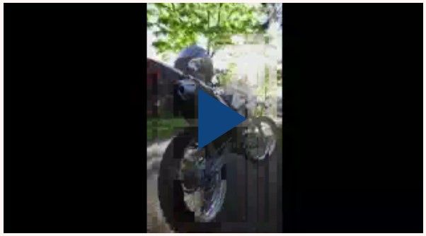 La moto que Thiago Medina mostró en redes y que lo dejó en estado crítico