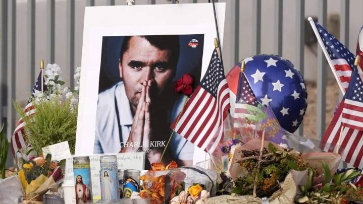 Armed man claiming to be law enforcement detained outside Charlie Kirk Memorial site
