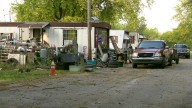 'We're between a rock and a hard place': Some residents remain at condemned mobile home park after deadline to vacate