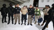 Llega Hernán Bermúdez al Aeropuerto de Toluca; será trasladado al Altiplano