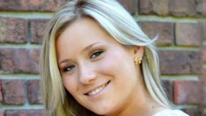 My girl's killer SMILED in his mugshot after he left her naked & lifeless on their lawn