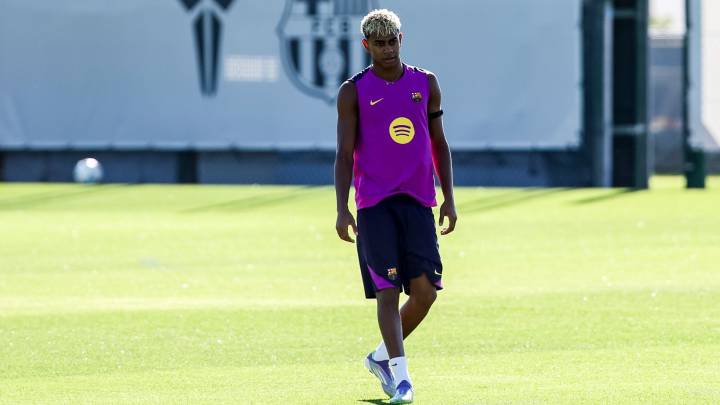 Lamine Yamal tampoco estará en Oviedo: sigue entrenándose al margen y su objetivo es el PSG