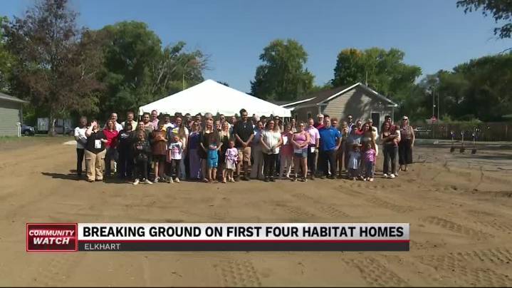 Habitat for Humanity holds groundbreaking for Elkhart County development