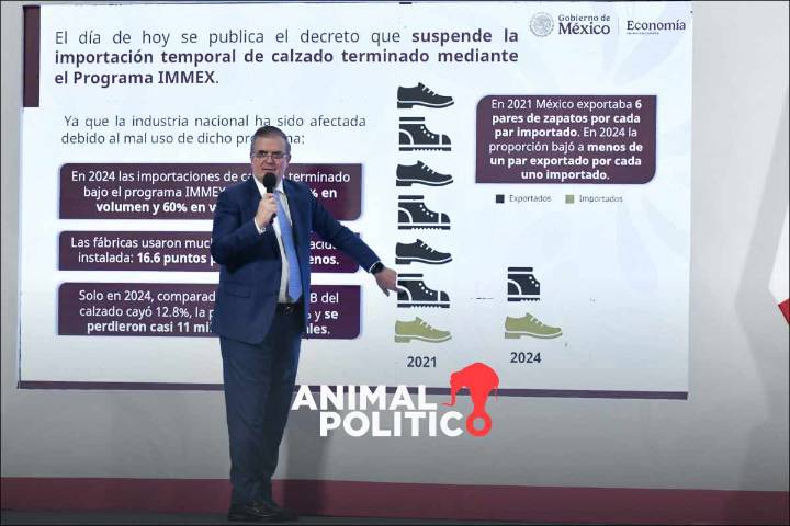 México impone cuotas compensatorias de hasta 22.50 dólares por par al calzado chino