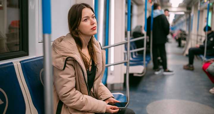 Attractive Woman on Subway Probably Just Waiting Until the Right Moment to Compliment Your Gorguts Shirt