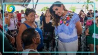 Entrega Mara Lezama sillas de ruedas y apoyos funcionales en Chetumal