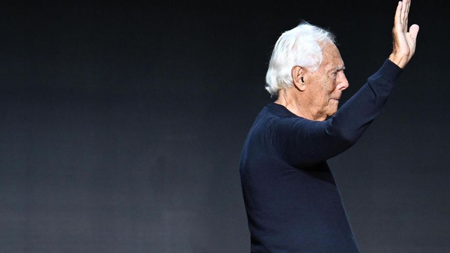 FOTOS | La vida de Giorgio Armani, en imágenes