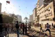 Israel drops leaflets across Gaza City ordering evacuation