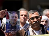 How many Palestinian detainees from Gaza does Israel think are fighters?