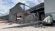 Colapsa un Techo en Bodega de Aguascalientes y Quedan Dos Trabajadores Atrapados