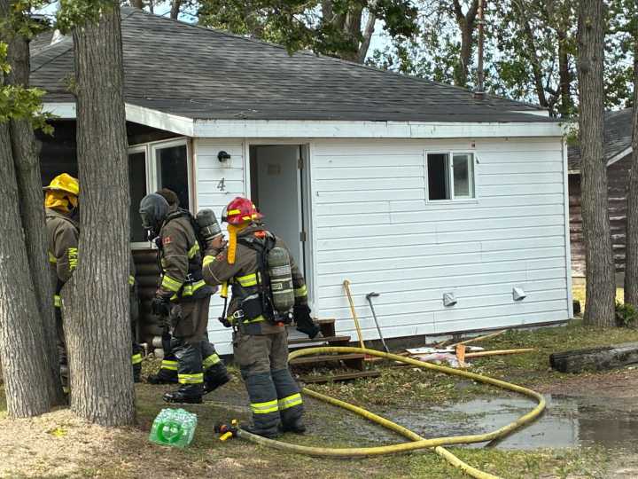 North Bay Fire responds to cabin fire