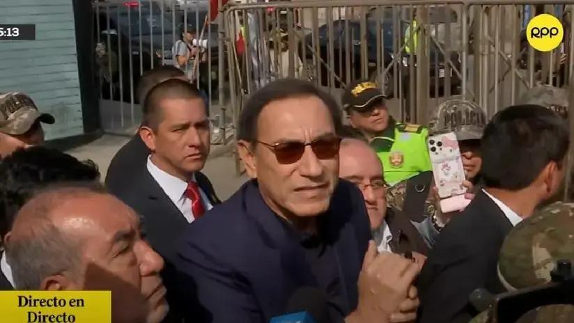 Martín Vizcarra salió en libertad tras fallo del Poder Judicial [VIDEO]