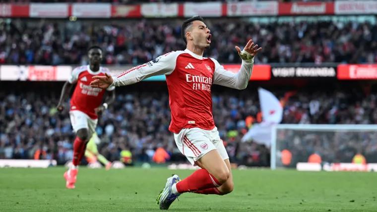 Arsenal vs. Man City final score: Premier League result, updates, stats as Martinelli late show salvages draw