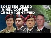 Soldiers killed in Thurston County helicopter crash identified, 2 from Washington