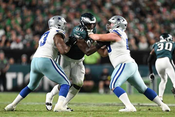 Eagles DT Jordan Davis emerges as dominant force after weight loss