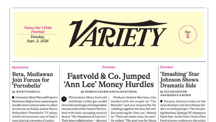 Variety’s Venice Digital Daily, Day 5: ‘Smashing’ Star Dwayne Johnson Shows His Dramatic Side