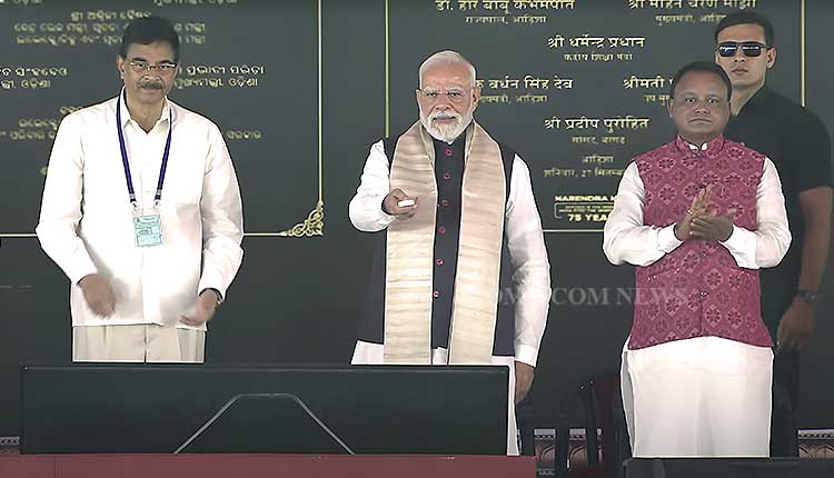 PM Modi Unveils Rs 60,000 Cr Development Projects In Jharsuguda