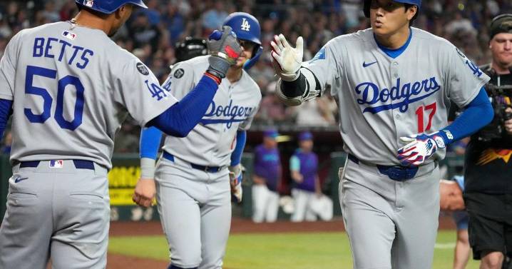 Ohtani hits 54th homer as Dodgers beat Diamondbacks 8-0 for 12th NL West title in 13 years